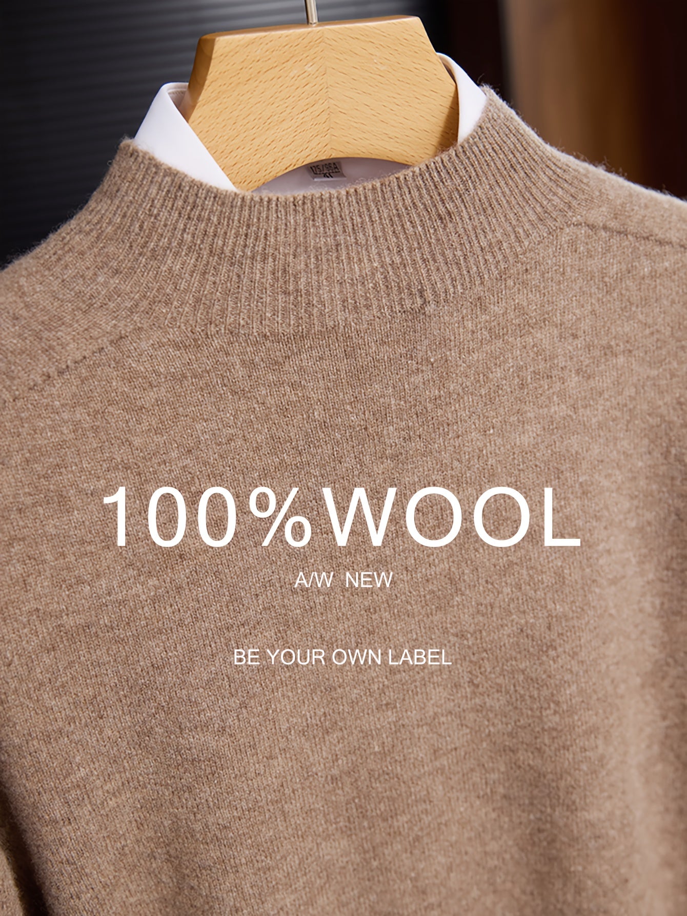 Men's 100% Knit Sweater - Soft Breathable Winter Pullover with Raglan Sleeves & Seamless Design, Loose Fit Round Neck Solid Color Sweaters Suitable for Business Casual & Casual Attire - Multi-Color Options (Ideal Gift for Men