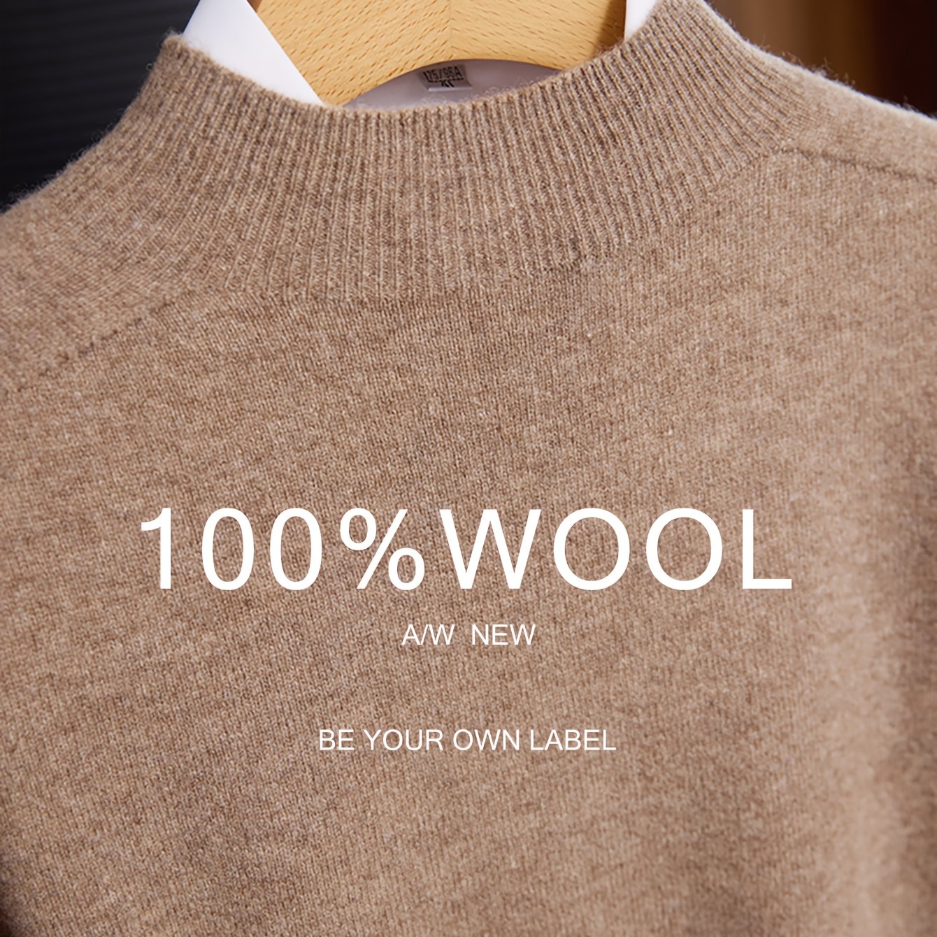 Men's 100% Knit Sweater - Soft Breathable Winter Pullover with Raglan Sleeves & Seamless Design, Loose Fit Round Neck Solid Color Sweaters Suitable for Business Casual & Casual Attire - Multi-Color Options (Ideal Gift for Men