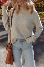 Isabella High Drop Shoulder Sweater