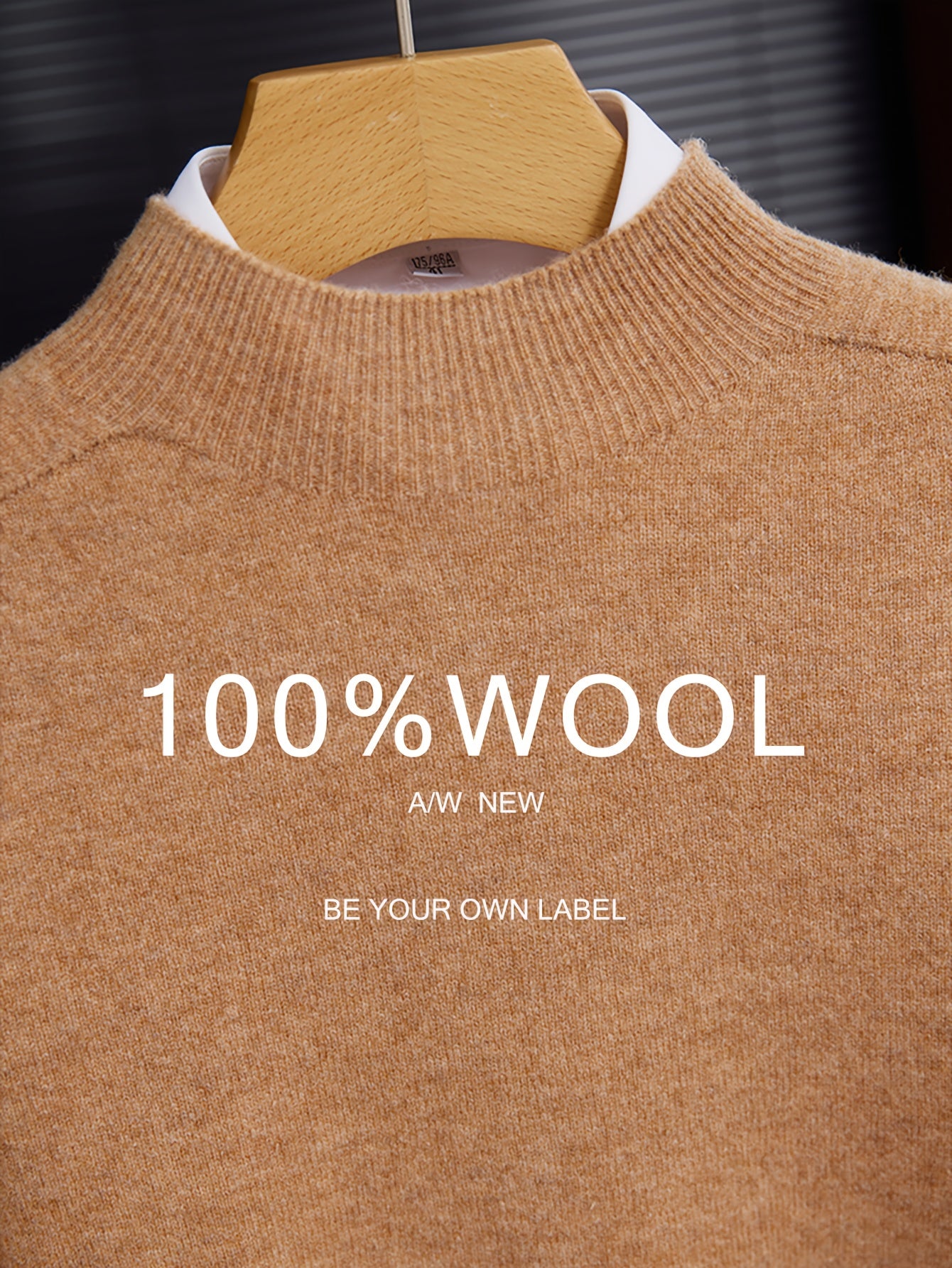 Men's 100% Knit Sweater - Soft Breathable Winter Pullover with Raglan Sleeves & Seamless Design, Loose Fit Round Neck Solid Color Sweaters Suitable for Business Casual & Casual Attire - Multi-Color Options (Ideal Gift for Men