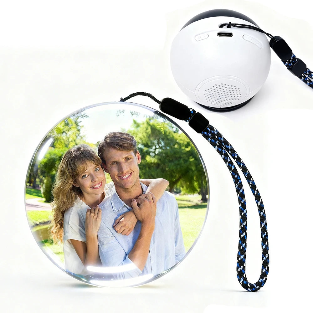 2025 Personalized Video Crystal Ball Electronic Memory Player Dropshipping