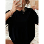 100% Cotton Women’s Custom Printed T-Shirt 180GSM Lightweight Short Sleeve Wholesale USA