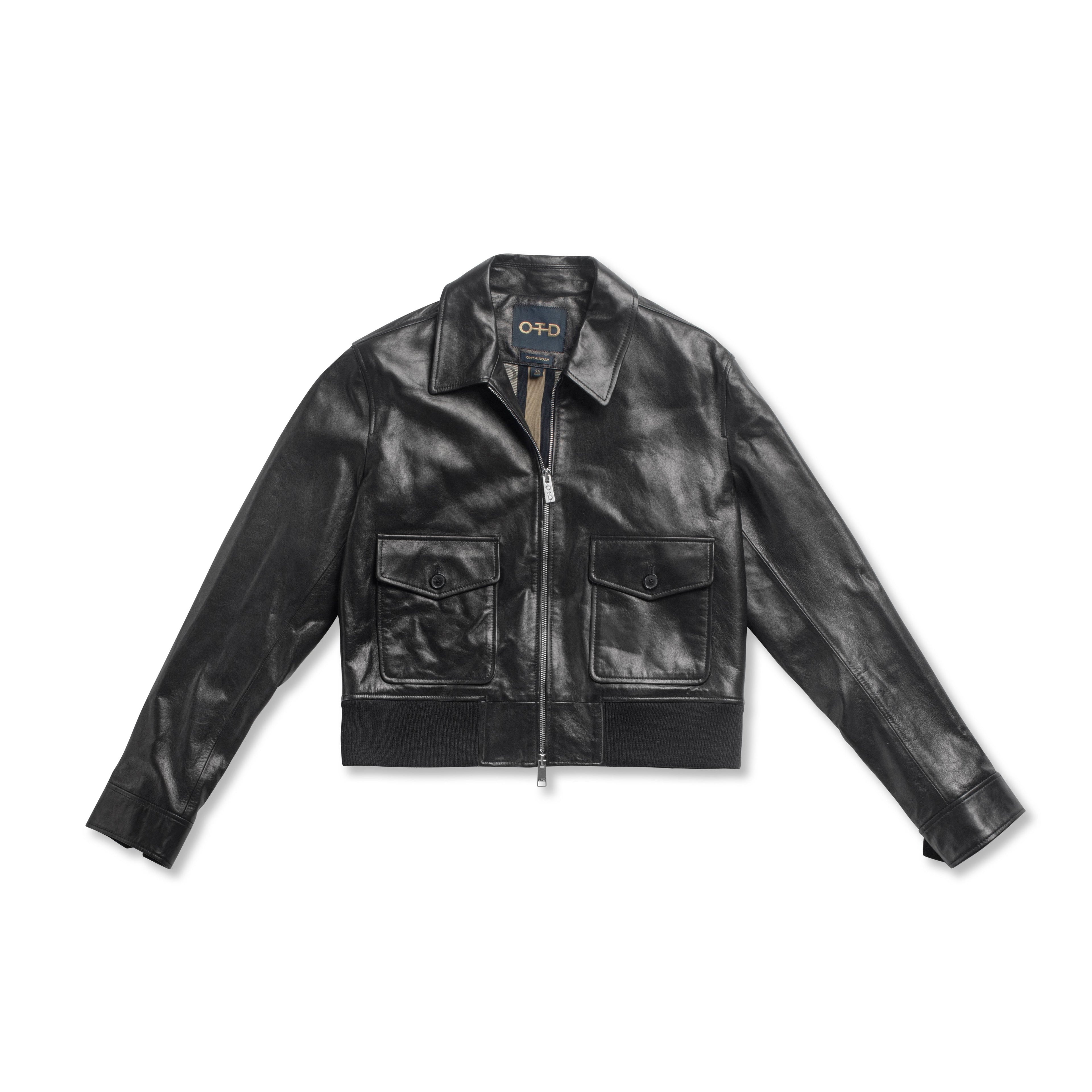 Leather Aviator Jacket
