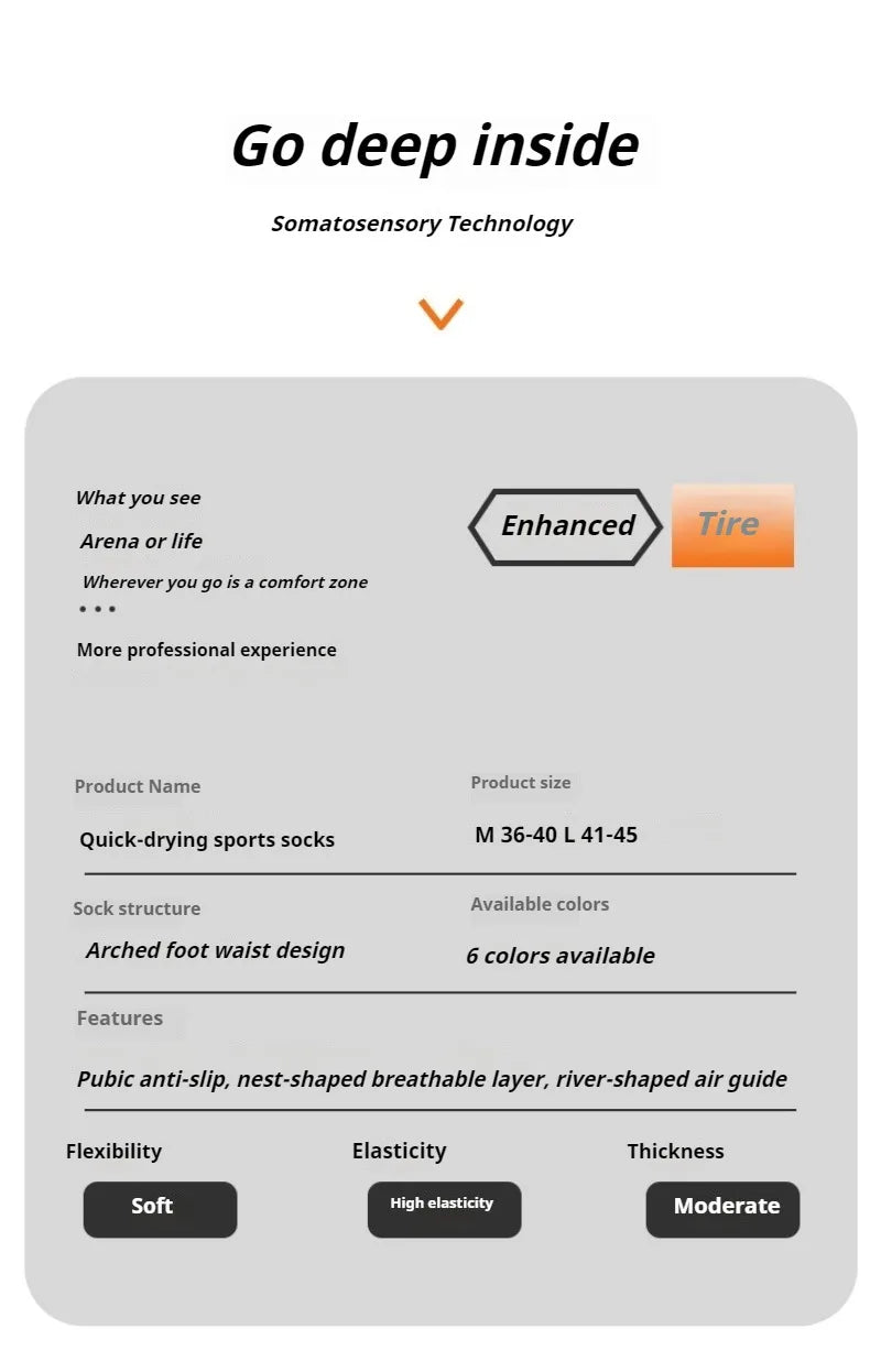 Professional Marathon Running Ankle Socks Men Women Outdoor Thick Cushion Breathable Mountaineering Hiking Badminton Sports Sock