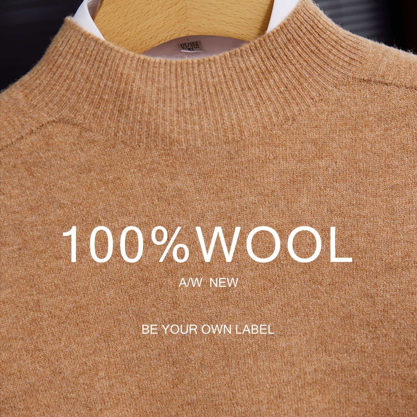 Men's 100% Knit Sweater - Soft Breathable Winter Pullover with Raglan Sleeves & Seamless Design, Loose Fit Round Neck Solid Color Sweaters Suitable for Business Casual & Casual Attire - Multi-Color Options (Ideal Gift for Men